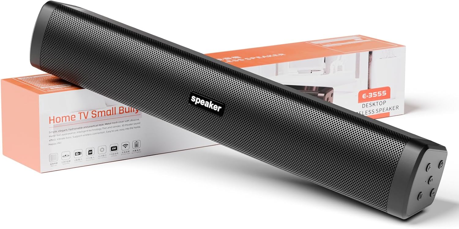 Dnil Portable Long bar Speaker, Bluetooth Wireless Speaker, Powerful Speaker for Home Use, Outdoor Parties, Beach, and Travel