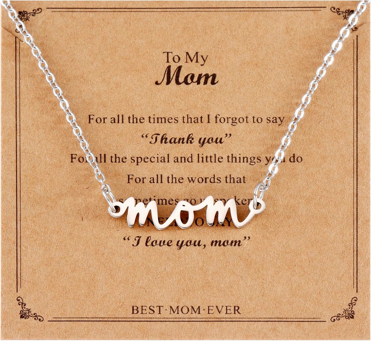 Necklace for Mom Women