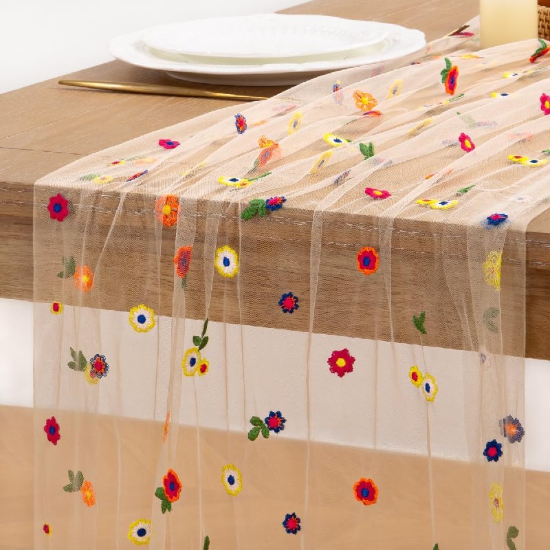 MLMC Spring Floral Table Runners