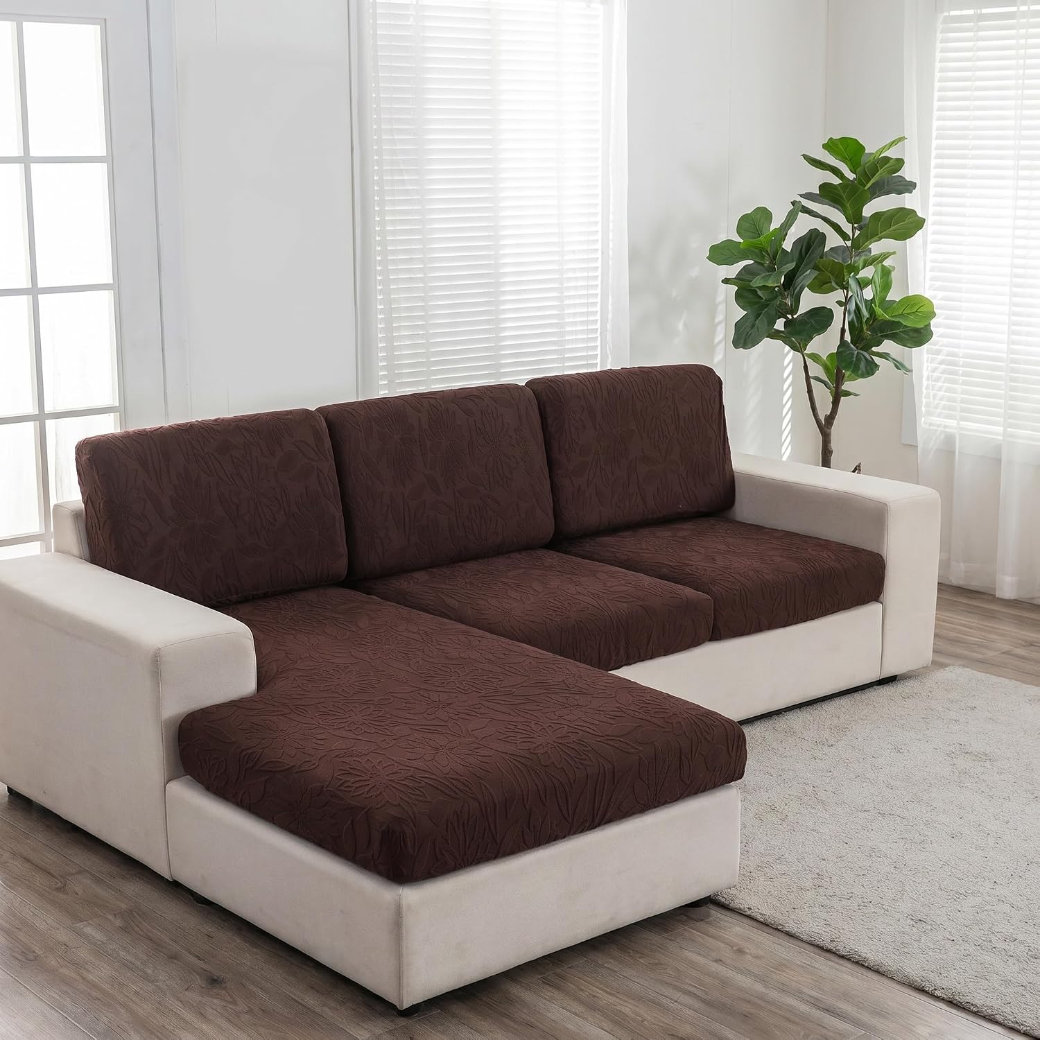 Modular Sofa Cover Sectional Couch Slipcovers for Dogs Pet Friendly