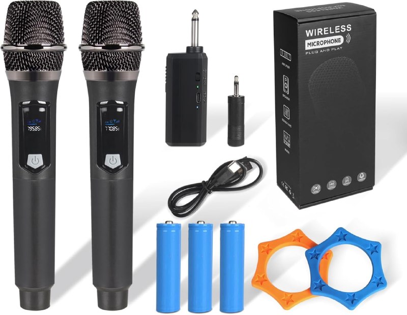 Microphone System, Dual Handheld