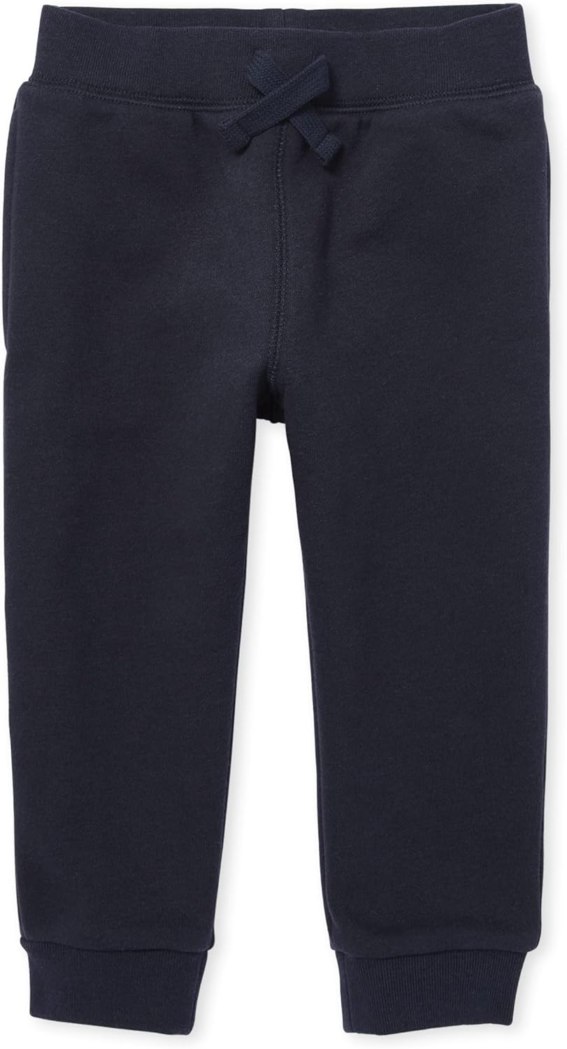 The Children's Place Baby Boys' Active Fleece Jogger Pants