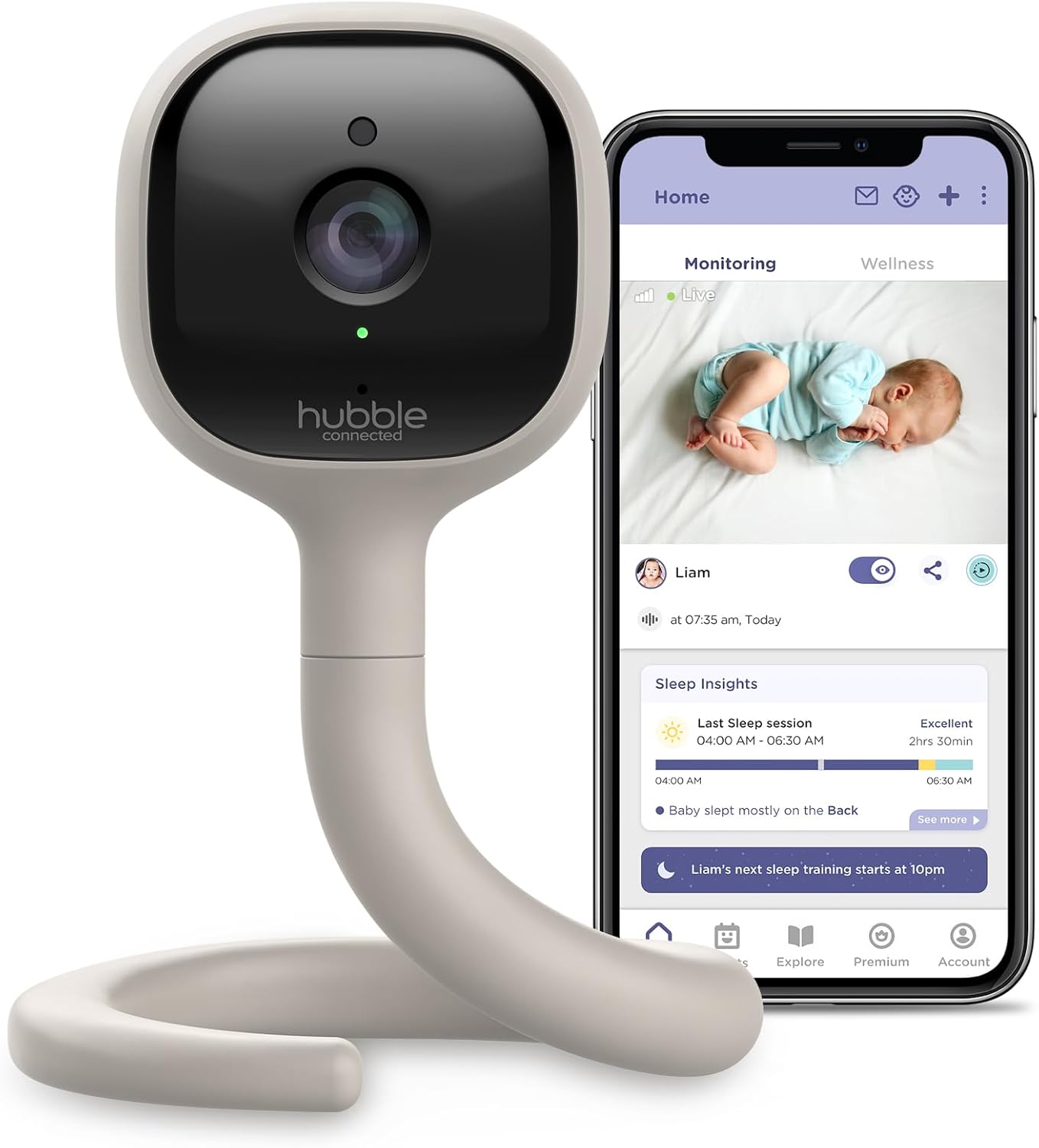 Hubble Connected AI Vision Baby Monitors