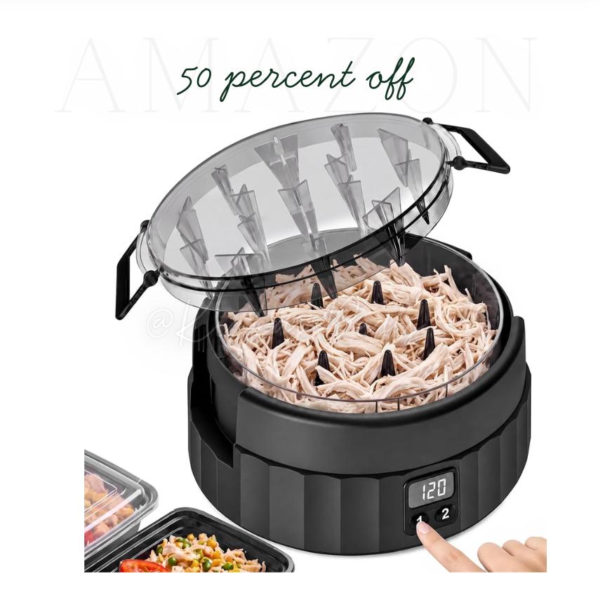 2026 Upgraded Electric Chicken Shredder -One-Touch Meat Shredder Tool Twist